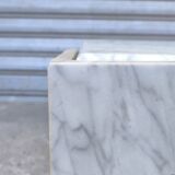 Italian eye coffee table in onyx marble, 1970