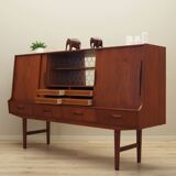 Enfilade en teck, design danois, années 1960, production : Danemark
