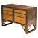 Industrial iron chest of drawers from the 1950s, Czechoslovakia