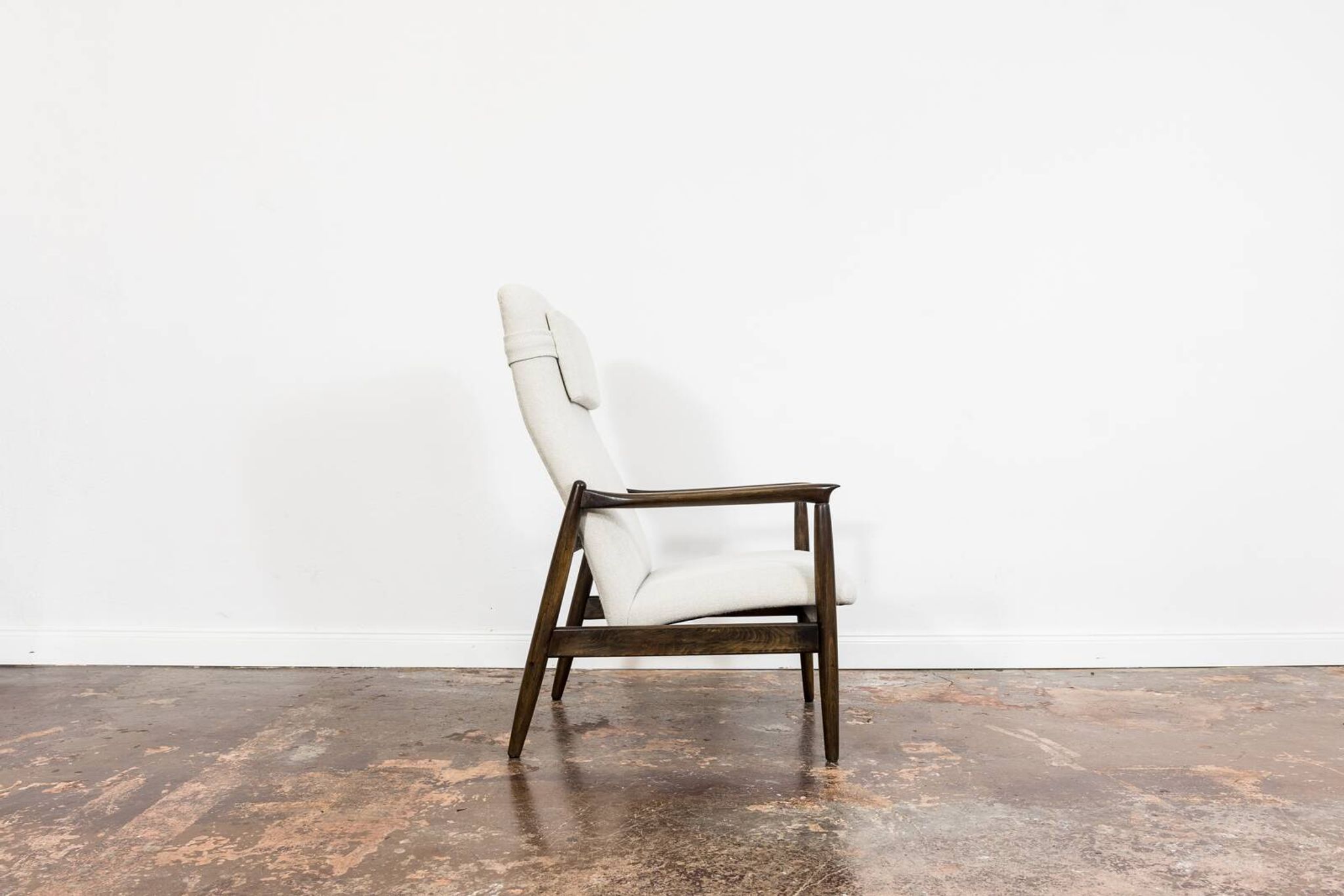 Kvadrat Customizable High Back Armchair Designed By Edmund Homa, 1960s