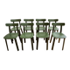 Set of 8 All Plastic chairs, Vitra