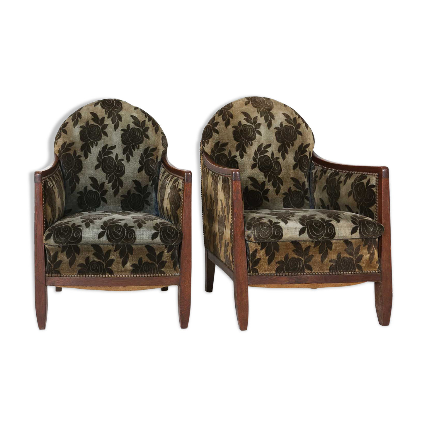Art Deco club armchairs 1930