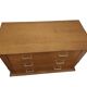 Vintage chest of drawers from the 70s in oak
