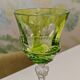 Verres: 1 Saint Louis, 1 Baccarat and 1 Bohème.