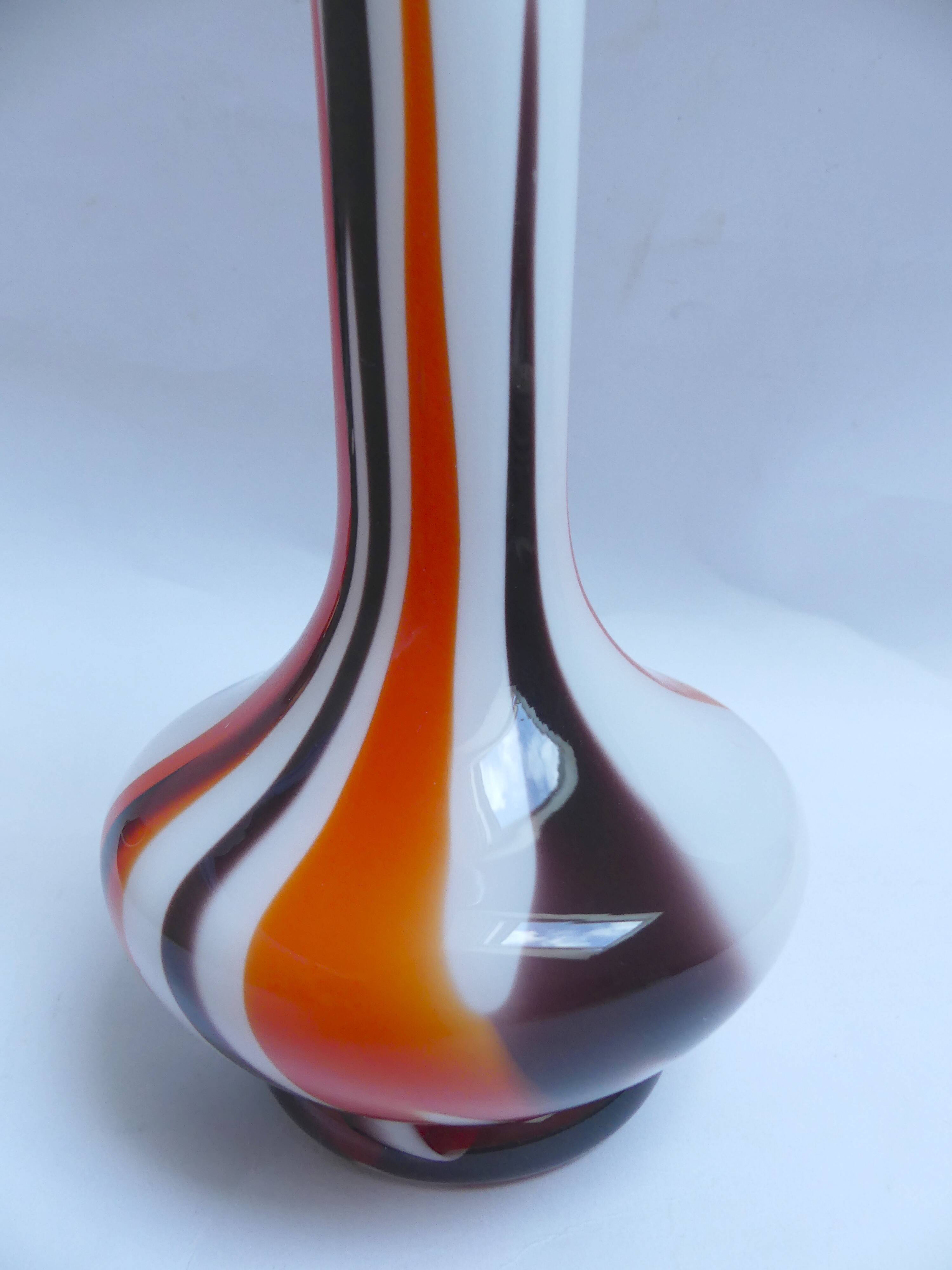 Opaline vase from the 70s