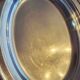 Oval Plateau Christofle Gallia In Silver-Plated Metal Beaded Frieze Basket Plaque