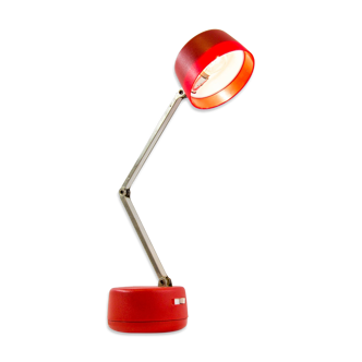 Folding telescopic lamp