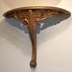 Baroque console old woodwork and gilding