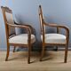 Paire de fauteuils, époque Empire – début XIXe