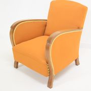 Art Deco club chair - cocktail heater - 1930 1950 - vintage - design