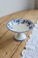 Antique Dresden porcelain compote in blue and white – Fruit bowl