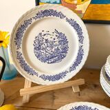 Set of 14 old earthenware plates