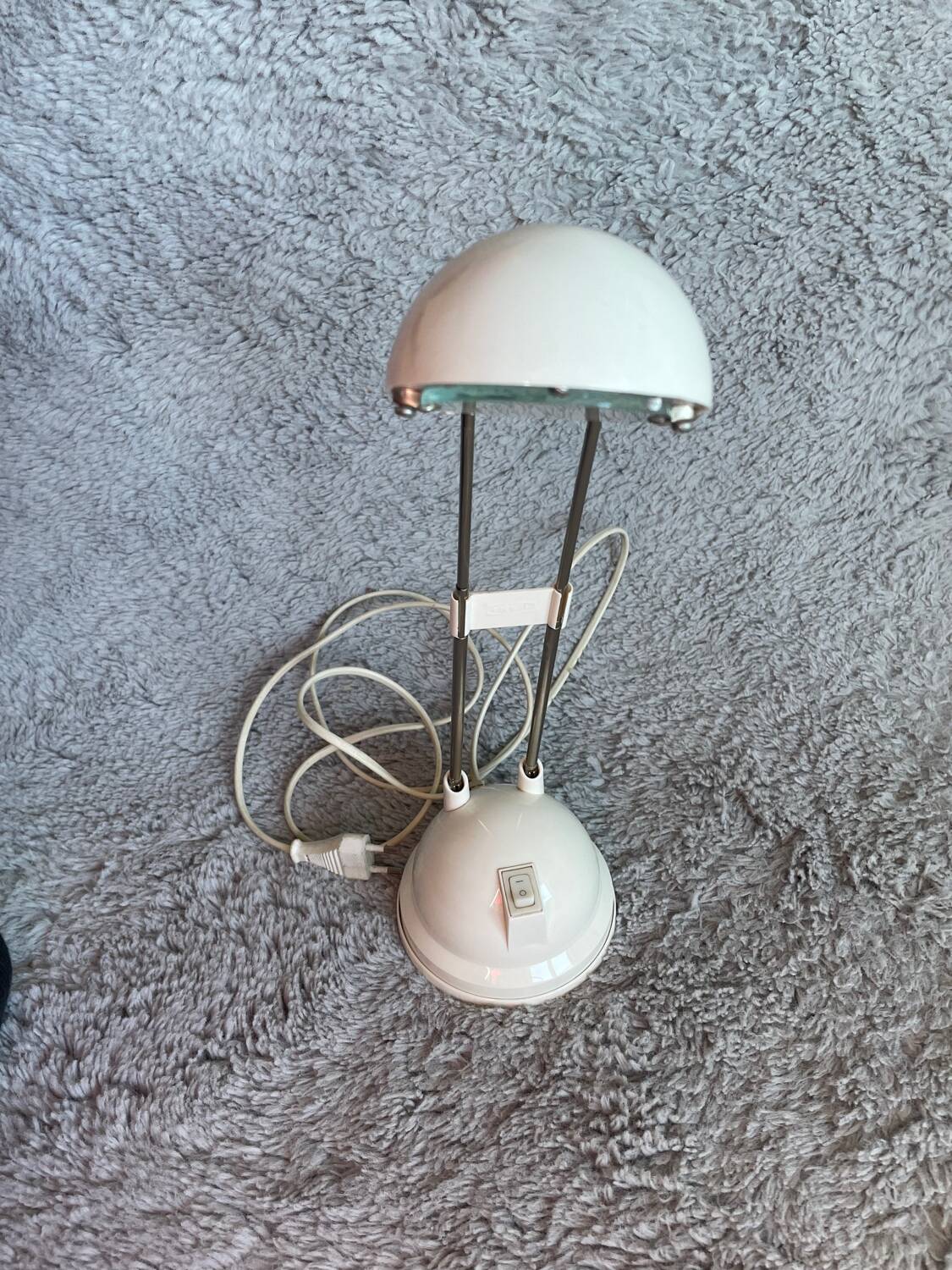 Lampe telescopique ikea vintage blanche