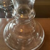 Trio de bougeoirs design en verre soufflé