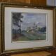 Henry Ottmann (1877-1927) Edge of the woods in the mist, signed pastel