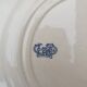 6 old earthenware plates Gien