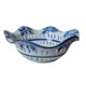 Vintage Porcelain Bread Basket, mid-century