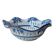 Vintage Porcelain Bread Basket, mid-century