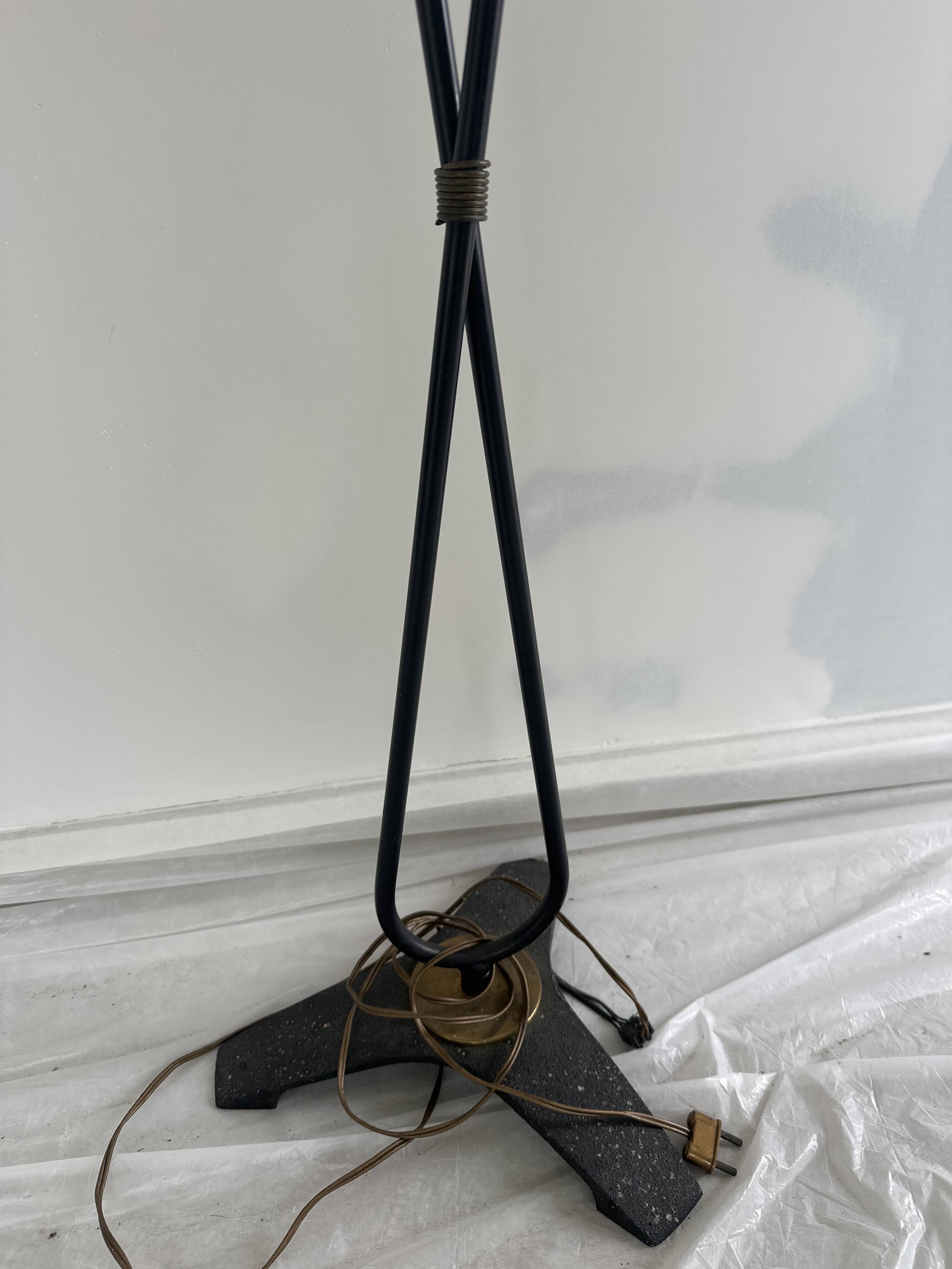 Floor lamp. Art deco.