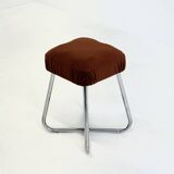 Vintage Bauhaus tubular frame stool