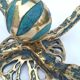 Vintage sculptural coffee table Octo by Henri Fernandez