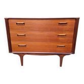 Commode en teck vintage