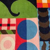 Modernist wool rug