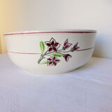 Vintage Salins porcelain salad bowl