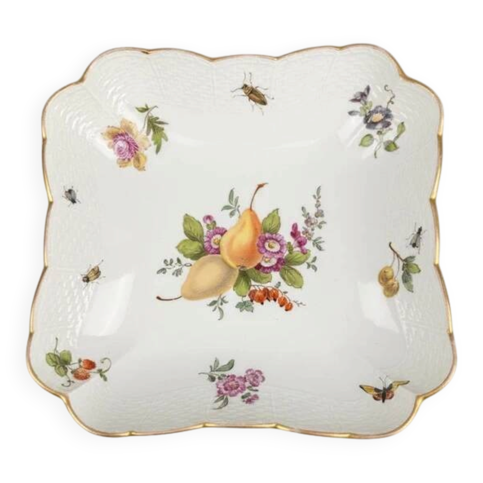 Fruit bowl in porcelain, Royal Manufacture of Berlin