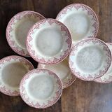 Set of 8 Hbcm ironstone plates