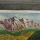 School poster editions nightingale N° 41 and 42 mountain and Mediterranean vegetation