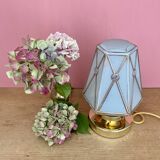 Vintage art deco globe table lamp