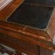 George III style bureau in carved solid oak, circa 1880.