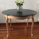 Table ronde vintage