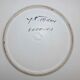 Decorative dish and pitcher signed "J P Tallon Vallauris"