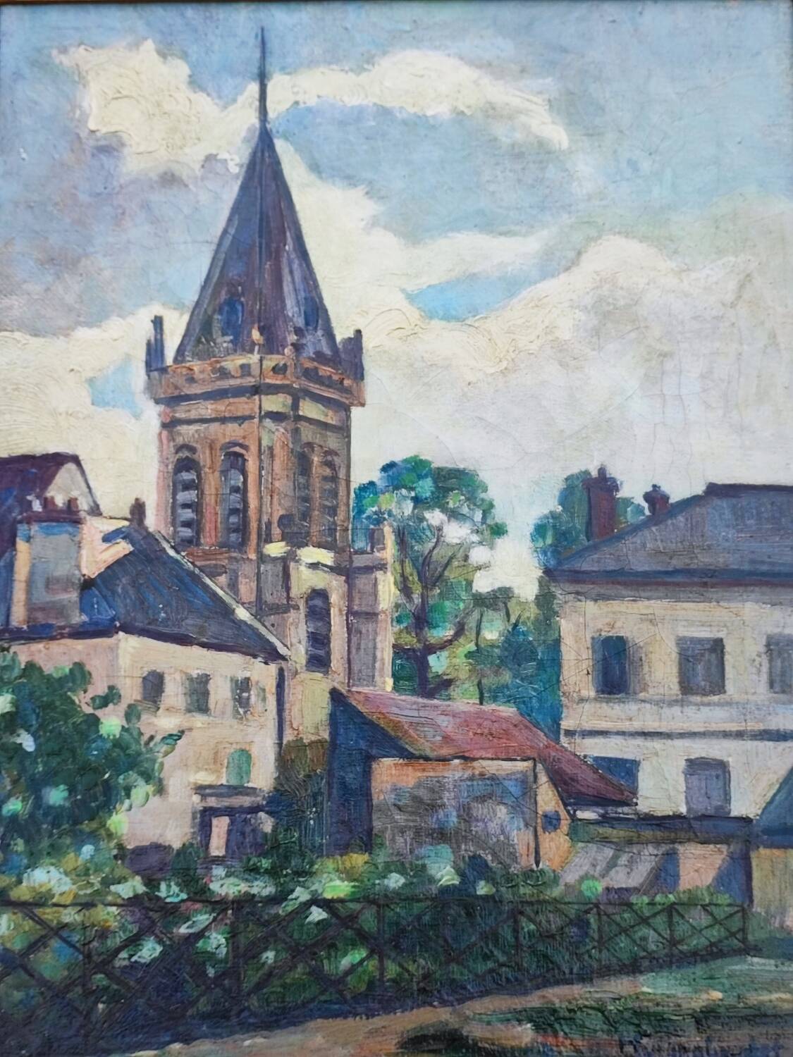 Oil painting - by H.Guignabaude