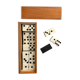 Old wood horn dominoes