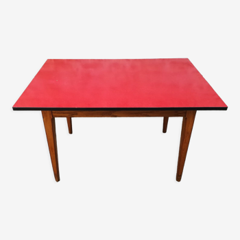 Table en chêne , plateau en formica