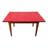 Oak table, formica top