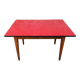 Oak table, formica top