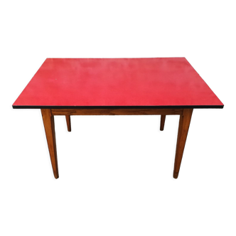 Table en chêne , plateau en formica