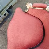 Paire de fauteuils anciens style Louis XV