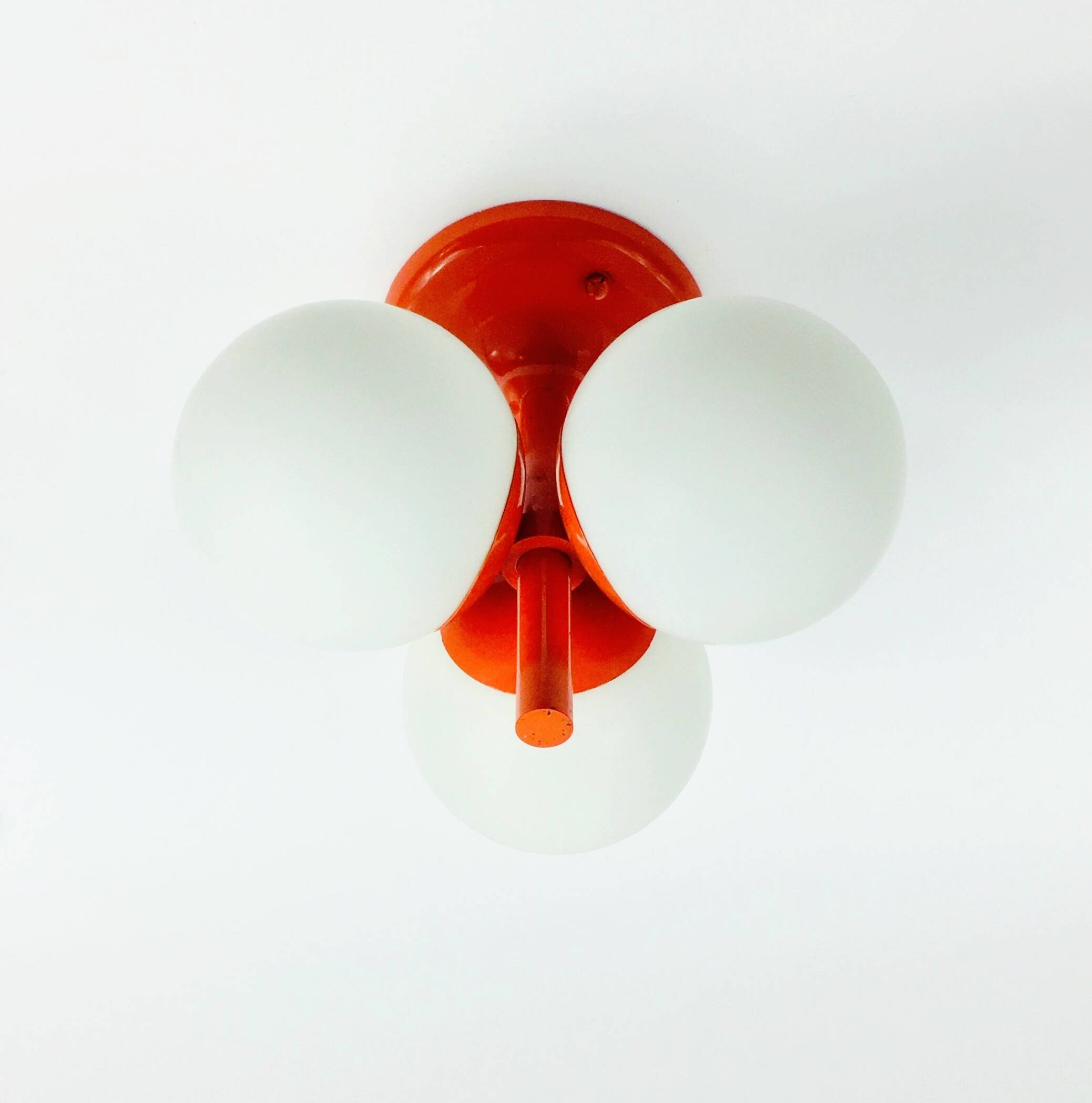 Space Age Sputnik Ceiling Light from Kaiser Leuchten, Germany, 1960s