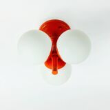 Space Age Sputnik Ceiling Light from Kaiser Leuchten, Germany, 1960s