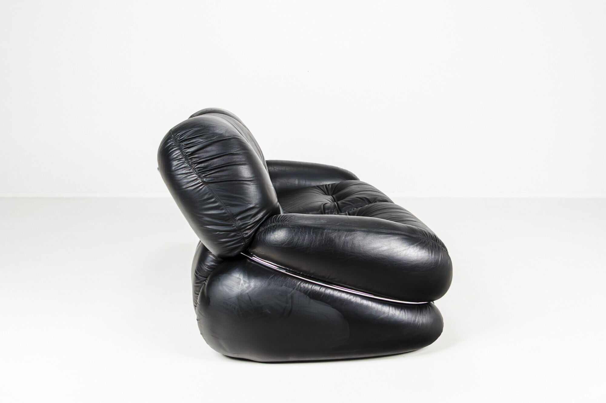 Three-piece lounge set model OKAY by Adriano Piazzesi, Italy, 1970s