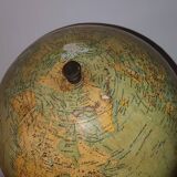 Plaster globe G Thomas late 19th