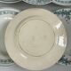 Lot of 6 blue-green ironstone plates, antique French earthenware.