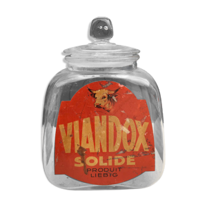 bocal en verre Vintage