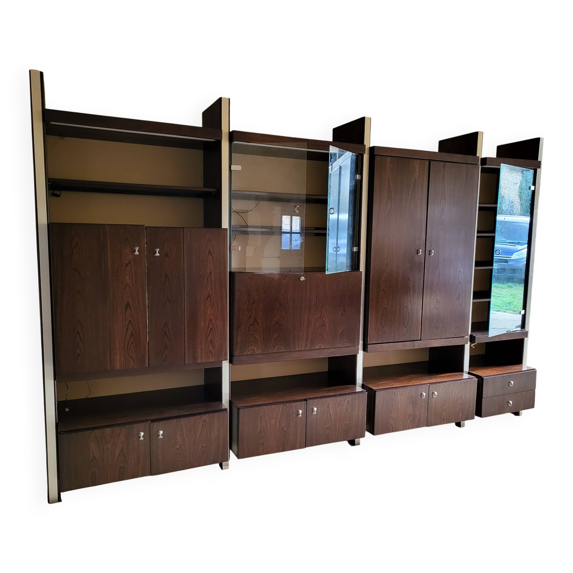 Library / living room. Late 1970s Roche Bobois.