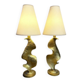Paire de lampes de Nicolas de Wael pour Fondica